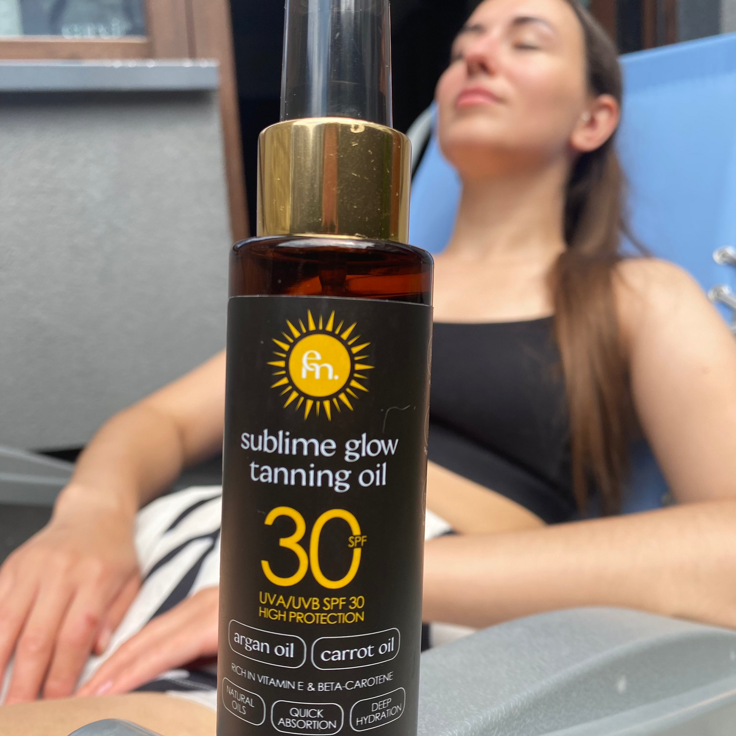Sublime Glow - Olejek do Opalania SPF 30