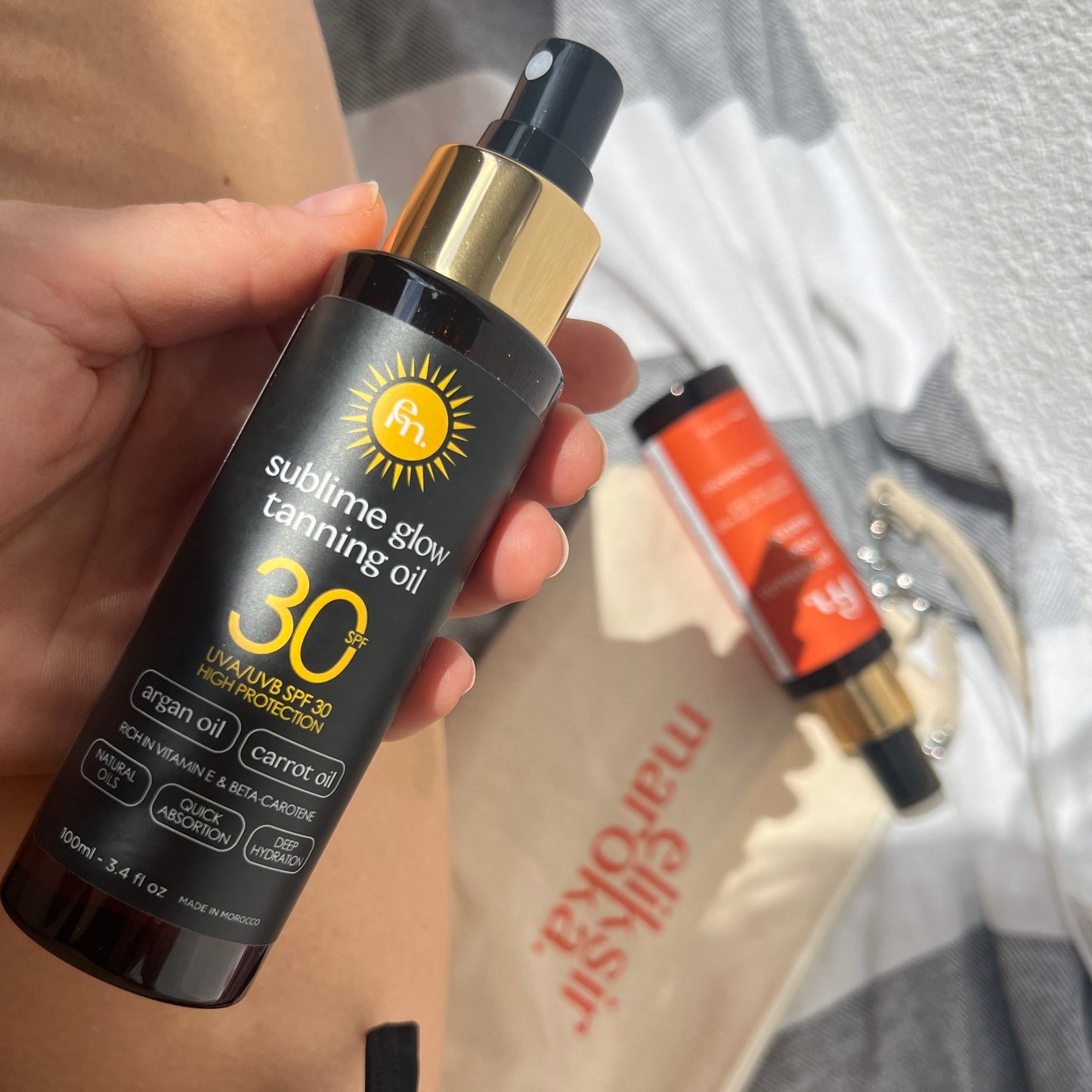 Sublime Glow - Olejek do Opalania SPF 30