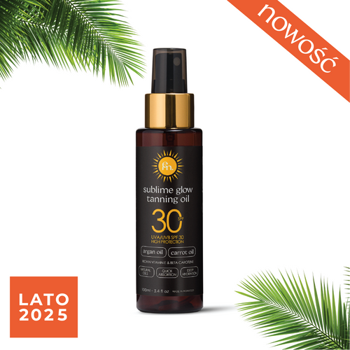 Sublime Glow - Olejek do Opalania SPF 30