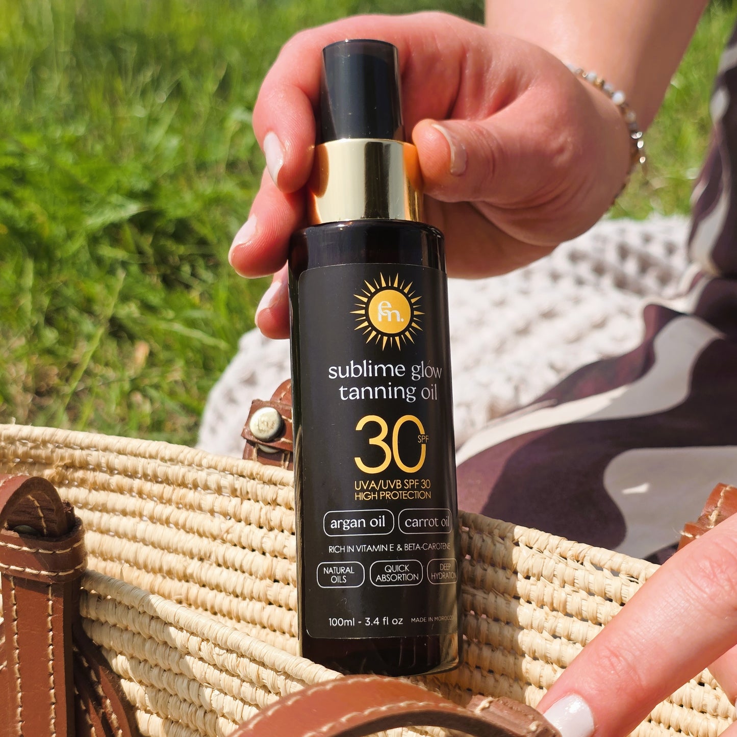 Sublime Glow - Olejek do Opalania SPF 30
