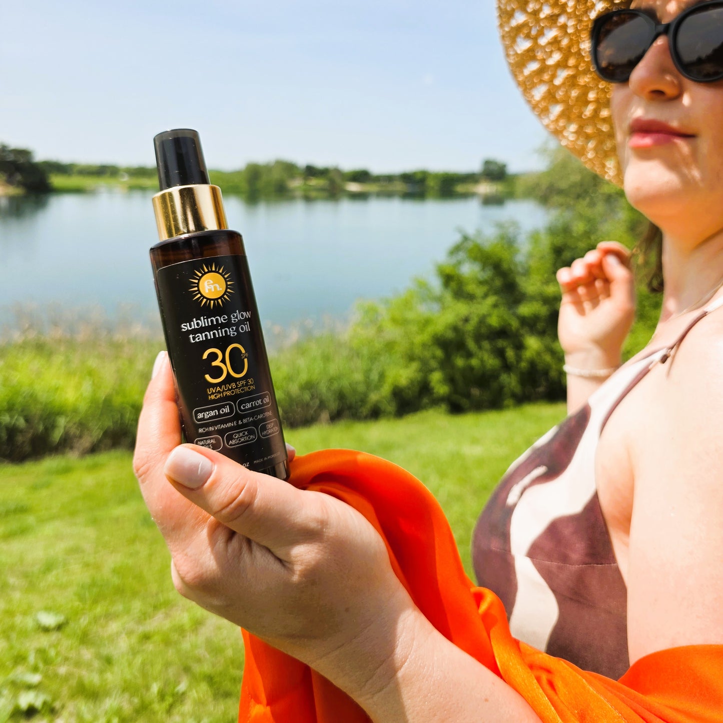 Sublime Glow - Olejek do Opalania SPF 30
