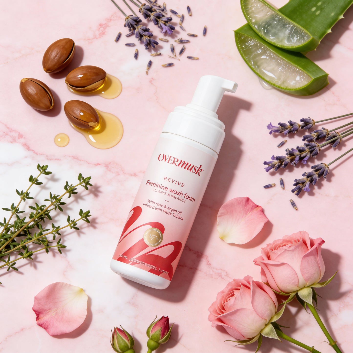 Pianka myjąca do higieny intymnej - REVIVE