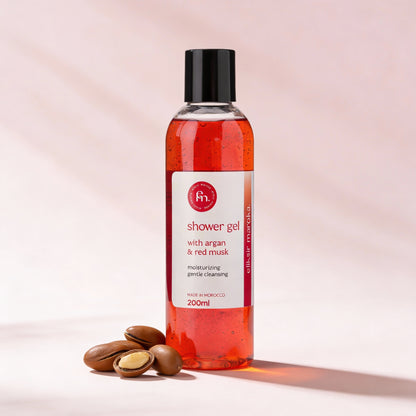 ARGANOWY ŻEL POD PRYSZNIC Z PIŻMEM