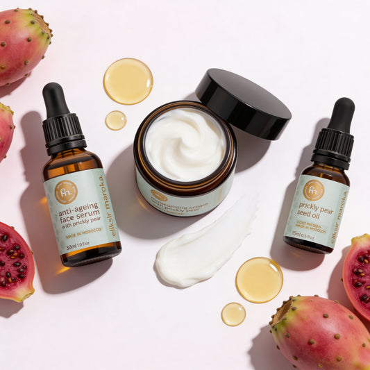 Złoty Rytuał Przeciwstarzeniowy: Kompletny Zestaw z Opuncją Figową