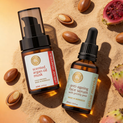 Zestaw Bestsellerów: Serum z Opuncji (Naturalny lifting) + Argan z Piżmem