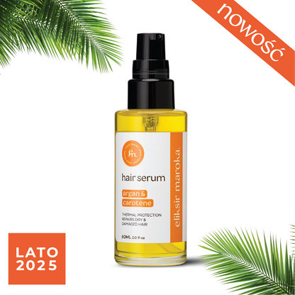 Serum do Włosów - Argan & Beta-Karoten