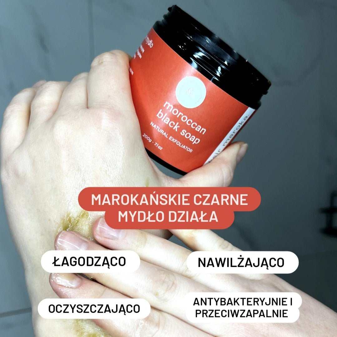 Marokańskie Czarne Mydło - Eliksir Maroka