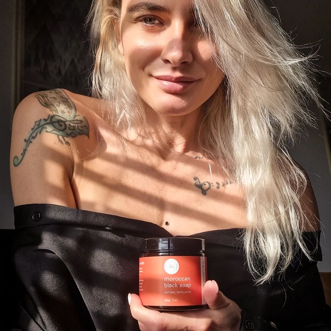 Marokańskie Czarne Mydło - Eliksir Maroka